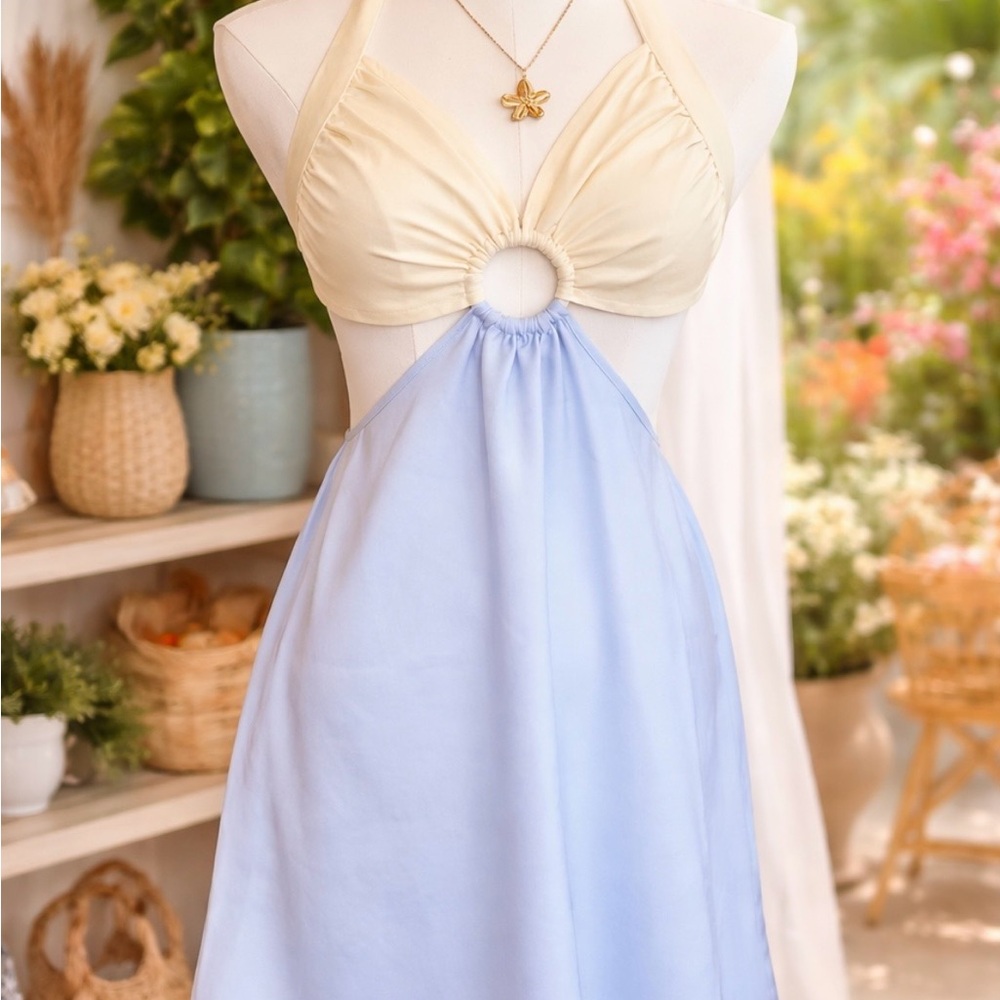 Promesa color block Dress